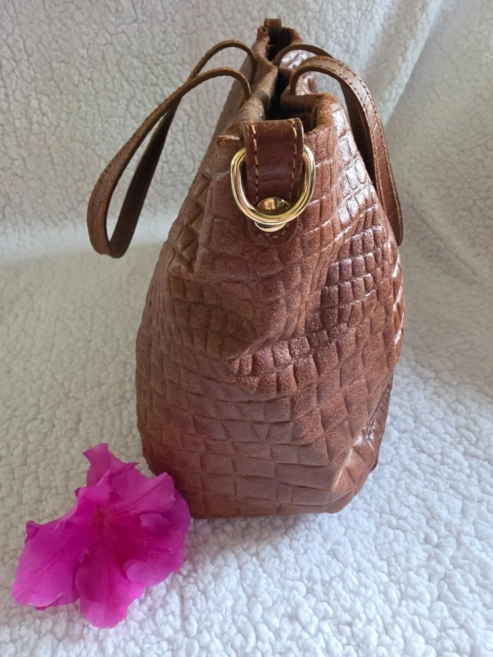 Borse in Pelle Italy Shoulder Purse - Picture 7 of 8